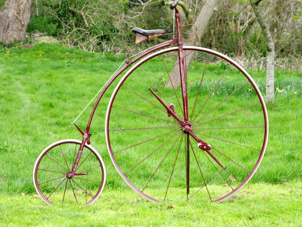 *A circa 1873 Smith Starley & Co. ‘Ariel’ Ordinary Bicycle featuring Starley and Hillman’s patent