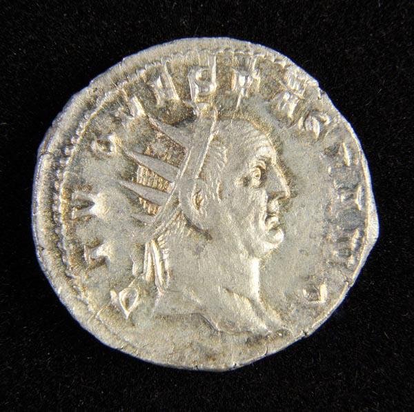 *Vespasian (69-79 AD). Commemorative silver antoninianus issued under Trajan Decius, Milan 250 - 1