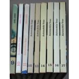 Automobile Year. Volumes for 1961/62 (No 9) to (No 17) 1969/70, each with a dust jacket, several