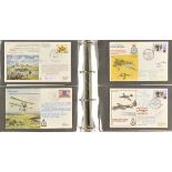 *Aviation First Day Covers. A comprehensive collection of FDCs contained in four albums, many of