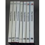 Automobile Year. Volumes for 1978/79 (No 26) to (No 32) 1984/85, all with excellent dust jackets,