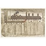 * Thornton (Valerie, 1931-1991). The Tower of London, 1979, colour etching with aquatint, printed