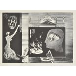 * Vogel (Joseph, 1911-1995). None so blind, uncoloured lithograph, signed in pencil to lower