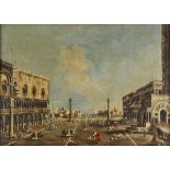 * After Francesco Guardi (1712-1793). View of the Piazzetta San Marco towards San Giorgio Maggiore,