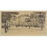 * Burgess (William Walter, 1856-1908). Five etchings from Bits of Old Chelsea, 1894, together 5