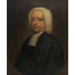 * Dowdney (George, active 1730-1750). Reverend Christopher Pitt, half-length (?) half-length