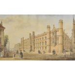 * Harraden (Richard Bankes, 1778-1862). Corpus Christi College, Cambridge, watercolour on wove