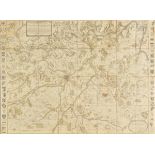 Berkshire. Pride (Thomas), A Topographical Map of the Town of Reading and the Country adjacent to an