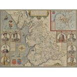 Lancashire. Speed (John), The Countie Pallatine of Lancaster Described and Divided into Hundreds,