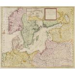 Baltic and Scandinavia. Moll (Herman), A New Map of the Baltic &c. Shewing all the Dominions about