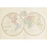 Kearsley (George, pub.). [Atlas], 1797, lacking title?, twenty-six double page engraved maps with