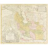 Persia. Homann (Johann Baptist), Imperii Persici in Omnes suas Provincias..., published Nuremberg,