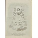 Mozart (Wolfgang Amadeus). Le Nozze de Figaro, Acts I and II, Robert Birchall, [1809], engraved