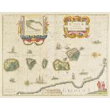 Moluccan Islands Blaeu (Willem Janszoon), Moluccae Insulae Celeberrimae, circa 1609, engraved map