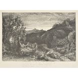 *Palmer (Samuel, 1805-1888). The Early Ploughman, 1861,  etching on laid paper, a good impression of