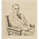 *Dodd (Francis, 1874-1949). Portrait of D.Y. Cameron, 1923,  drypoint etching on laid paper,