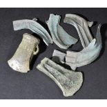 *Bronze Age. A Bronze Age palstave axe head, Middle Bronze Age, circa 1000 BC,  cast bronze with