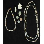 *Egyptian Faience. A collection of Egyptian faience jewellery, various dates, mostly 5th to 2nd
