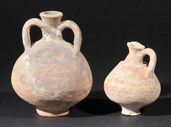 *Roman Pottery. A Roman pottery vase of pelike form, Danube delta, circa 3rd century,  wheel-