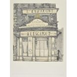 *Beer (Richard, 1928-). l'Escargot, colour etching, heightened with gold, signed and numbered 40/