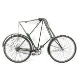 *A circa 1903 Dursley Pedersen Gentleman's Bicycle. A size 3 (?) machine numbered 4114, the size