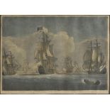 *Burford (Thomas, 1710-1774). A Squadron at Anchor, preparing to Sail, & A Squadron under Sail to