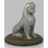 *Armstrong Siddeley. A seated Sphinx mascot,  having good detail, in cast aluminium and mounted on a