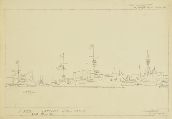 *Mitchell (William Frederick, 1845-1914). An archive of over 400 pen and ink drawings of naval - Image 8 of 8