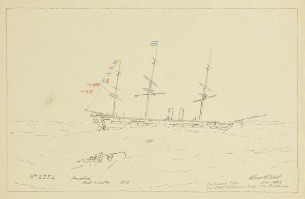 *Mitchell (William Frederick, 1845-1914). An archive of over 400 pen and ink drawings of naval