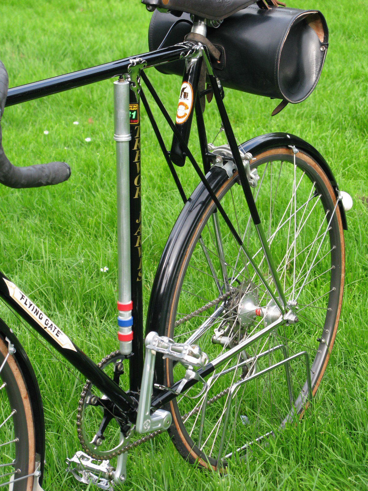 *A 1991 Trevor Jarvis 'Flying Gate' lightweight gentleman's bicycle. Made to special order for the - Image 3 of 5