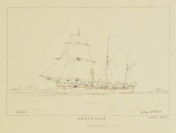 *Mitchell (William Frederick, 1845-1914). An archive of over 400 pen and ink drawings of naval - Image 6 of 8