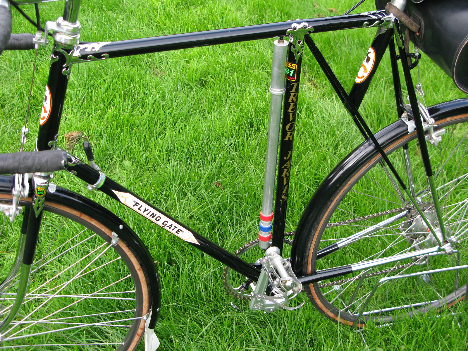 *A 1991 Trevor Jarvis 'Flying Gate' lightweight gentleman's bicycle. Made to special order for the - Image 5 of 5