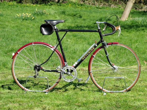 *Lightweight Bicycle. A circa 1975 period bicycle having an unnumbered frame but following the