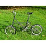 *circa 1980 Moulton AM2  lightweight folding bicycle,  lightweight folding bicycle,  having an 18-