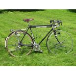 *A circa 1993 Mercian Gentleman's Lightweight Bicycle. A 22 1/2-inch frame finished in black and