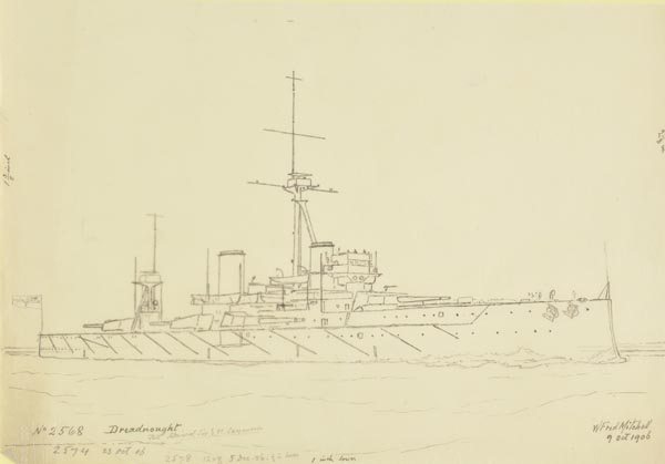 *Mitchell (William Frederick, 1845-1914). An archive of over 400 pen and ink drawings of naval - Image 2 of 8