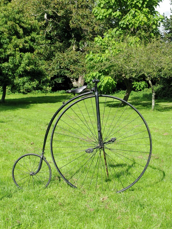 *A circa 1877 Starley Bros., 48-inch Tangent-spoked Ordinary. A rare and historic bicycle