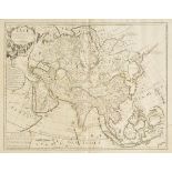 De l'Isle (Guillaume). Untitled atlas, circa 1720, lacking titles, index and preliminaries, fifty-