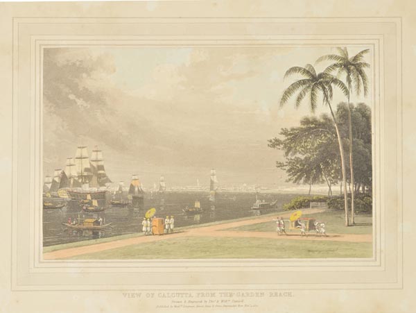 Daniell (Thomas & William). A Picturesque Voyage to India; by the Way of China, 1st ed., 1810, 50 - Image 2 of 2