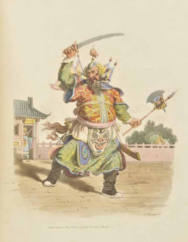 Alexander (William). The Costume of China, 1st edition, London: William Miller, 1805, half-title,