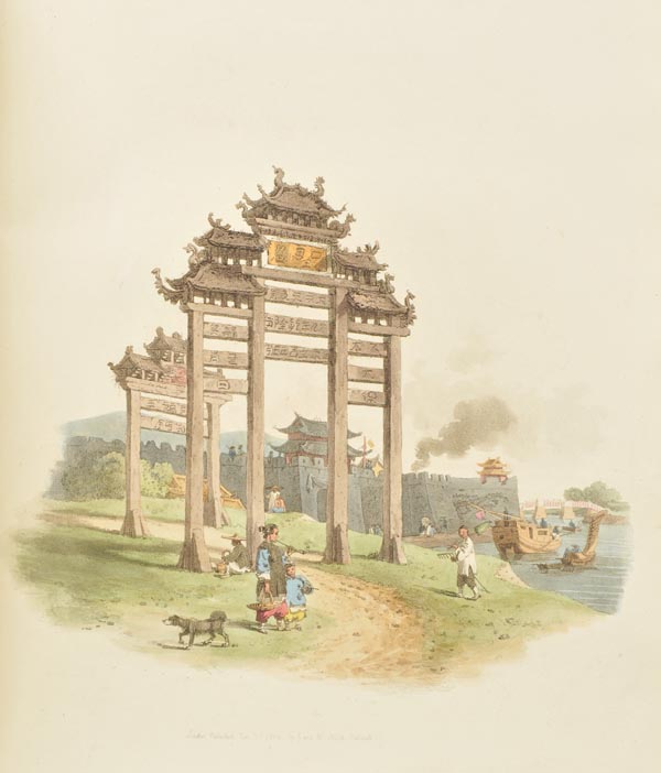 Alexander (William). The Costume of China, 1st edition, London: William Miller, 1805, half-title, - Image 3 of 3