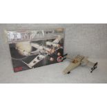 STAR WARS - AN AIRFIX "RETURN OF THE JEDI" X-WING FIGHTER MODEL KIT in original box, and another