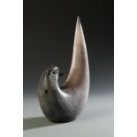 ATTRIBUTED TO BARBINI: A 'SCAVO' SCULPTURE OF A DOVE, 9.5" high
