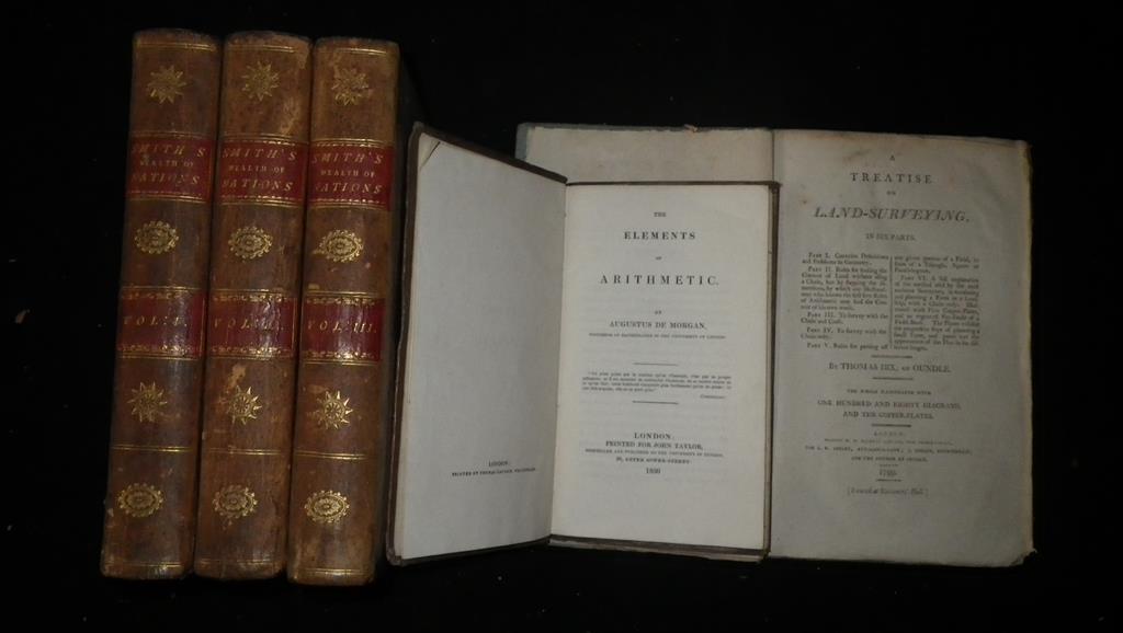SMITH, Adam. An Inquiry into the Nature and Causes of the Wealth of Nations. Strahan, 1799, 9th