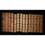 SEWARD, Wm. Anecdotes of Distinguished Persons. Cadell, 1804, 4 vols, half russia. TOWERS, J.