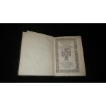 NOWELL, Alexander. A Catechisme, or first Instruction and Learning of Christian Religion. John Daye,