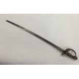 AN 1861 PATTERN SERGEANTS SWORD, blade stamped 'Mole' and proof mark '16' below crown, 37.5"