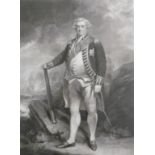 TWO 18TH CENTURY ENGRAVINGS "The Earl of St. Vincent", engraved by J.R. Smith, published 1797, and