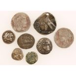 GREEK, AR DRACHM, C. 4TH CENTURY A.D. And other various Greek AR denominations including Attica 'New