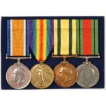 A GREAT WAR PAIR, TERRITORIAL FORCE WAR AND DEFENCE MEDAL GROUP, War and Victory (5188 PTE. J.